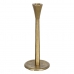 Candleholder Golden Aluminium 10 x 10 x 27 cm