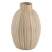 Vase Hvit Beige Bambus 24 x 24 x 37 cm