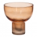 Vaso Castanho Cristal 15 x 15 x 15 cm