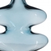 Vase Blå Krystall 18 x 7,5 x 21,5 cm