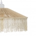 Lampadario Beige Carta Ferro 220-240 V 41 x 41 x 17 cm