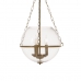 Loftslampe Gylden Krystal Jern 220-240 V 35 x 35 x 70 cm