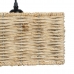 Lustră Negru Natural Fier 220-240 V 88 x 17,5 x 65 cm