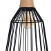 Stropna svjetiljka Crna Prirodno Drvo Željezo 220-240 V 20 x 19,5 cm