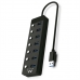 Hub USB Ewent EW1147 Negru