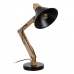 Stolní lampa Černý Přírodní Dřevo Železo 60 W 220-240 V 39 x 19 x 55 cm