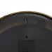 Orologio da Parete Nero Dorato Ferro 46 x 7 x 46 cm