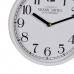 Ρολόι Τοίχου Λευκό Ξύλο Κρυστάλλινο 22 x 22 x 4,5 cm