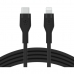 Cablu USB-C la Lightning Belkin CAA009BT1MBK 1 m