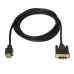 HDMI–DVI Kábel NANOCABLE 10.15.0502 1,8 m Apa - Apa Csatlakozó