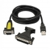 Adapter USB naar RS232 NANOCABLE 10.03.2002 1,8 m Zwart