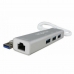 Nätadapter approx! APPC07GHUB LAN 10/100/1000 USB 3.0 Grå