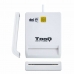 Lecteur de Cartes Intelligentes TooQ TQR-210W USB 2.0 Blanc