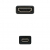 HDMI-Mikro-HDMI Kaabel NANOCABLE 10.15.3501 Must (0,8 m)