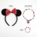 Set doplňků Minnie Mouse Vícebarevný 3 Kusy