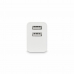 Carregador de Parede KSIX 2 USB 2.4A Branco