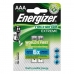 Genopladelige batterier Energizer E300624300 1,2 V AAA HR03