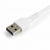 Cablu USB la Lightning Startech RUSBLTMM15CMW Alb USB A