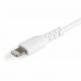 Cablu USB la Lightning Startech RUSBLTMM15CMW Alb USB A