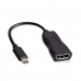 Adaptador USB C para DisplayPort V7 V7UCDP-BLK-1E        Preto