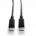 DisplayPort kábel V7 V7DP2DP-6FT-BLK-1E   Fekete