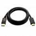 Cabo DisplayPort Mini a HDMI V7 V7MDP2HD-02M-BLK-1E  Preto