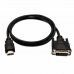 Kábel HDMI na DVI V7 V7HDMIDVID-01M-1E    1 m