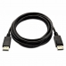 Cabo DisplayPort V7 V7DP2DP-03M-BLK-1E   Preto