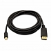 Кабел DisplayPort Mini към DisplayPort V7 V7MDP2DP-03M-BLK-1E  Черен