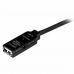 USB Cable Startech USB2AAEXT25M Черен