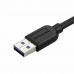 Cabo USB para Micro USB Startech USB3AU2MLS           Preto