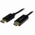 Kabel DisplayPort v HDMI Startech DP2HDMM2MB           (2 m) Črna