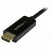 DisplayPort - HDMI Kábel Startech DP2HDMM2MB           (2 m) Fekete