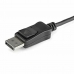 Maišytuvas DisplayPort Startech MSTDP122DP Juoda 4K Ultra HD