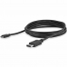 Adaptér USB C na DisplayPort Startech CDP2DPMM6B           (1,8 m) Čierna