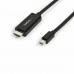 Adaptador Mini DisplayPort a HDMI Startech MDP2HDMM3MB          3 m Negro