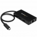 HUB USB Startech HB30C3A1GE Czarny 2100 W