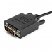 Adaptador USB C a DVI Startech CDP2DVIMM2MB Negro