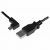 Cable USB Startech USBAUB50CMLA         Negro 0,5 m