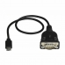 Cablu USB la Port Serial Startech ICUSB232PROC Negru