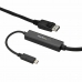 Adaptér USB C na DisplayPort Startech CDP2DPMM3MB 3 m Čierna