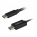 Кабель USB A — USB C Startech USBC3LINK            Чёрный