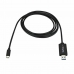 Kabel USB A na USB C Startech USBC3LINK            Černý