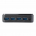 Hub USB Startech HBS304A24A           Noir 5 Gbit/s