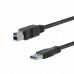 USB-jaotur Startech HBS304A24A           Must 5 Gbit/s