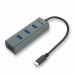 USB Hub i-Tec C31HUBMETAL403 USB x 4 Γκρι