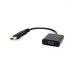 Adaptador DisplayPort a VGA GEMBIRD A-DPM-VGAF-02 Negro