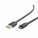 Kabel USB A 2.0 u USB C GEMBIRD CCP-USB2-AMCM-10 3 m