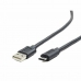 USB A 2.0 - USB C kabelis GEMBIRD CCP-USB2-AMCM-10 3 m