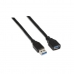 Cablu USB Aisens A105-0041 Negru 1 m